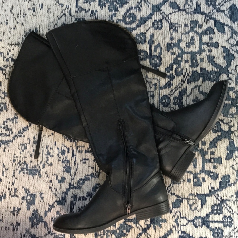 Black Mossimo High Riding Boot